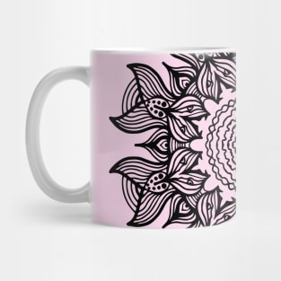 Creative symmetrical flower mandala print design GC-010 Mug